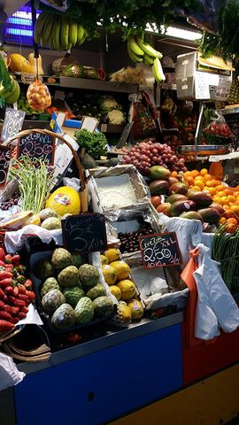 Malaga Marktstand